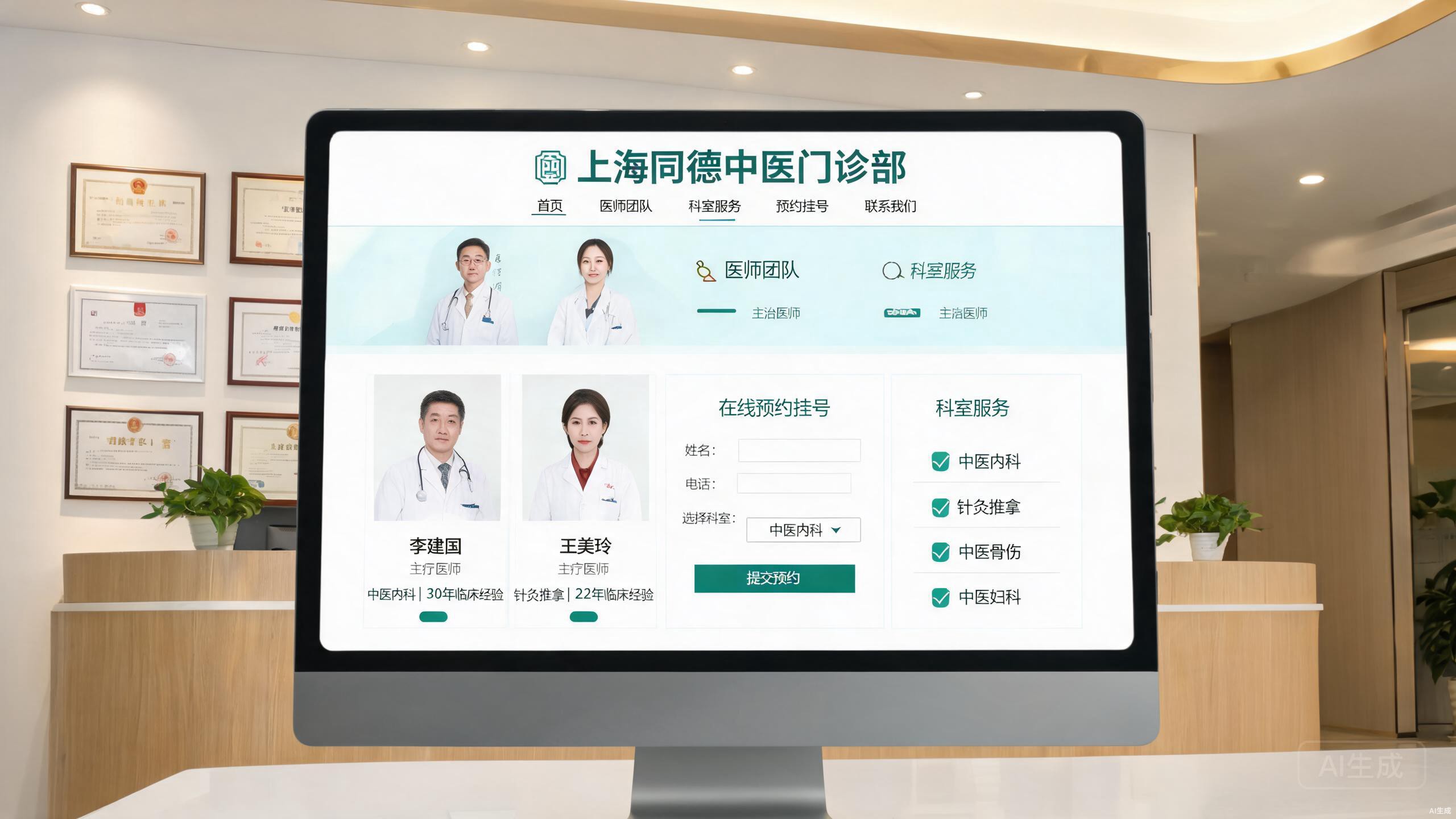 上海同德中医门诊部 - 医疗预约官网